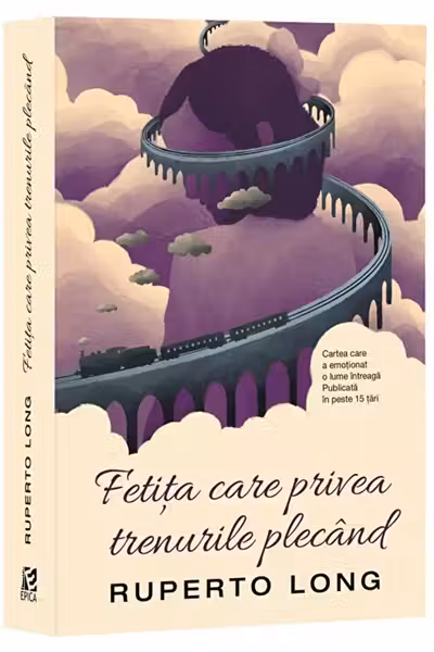 Fetita care privea trenurile plecind