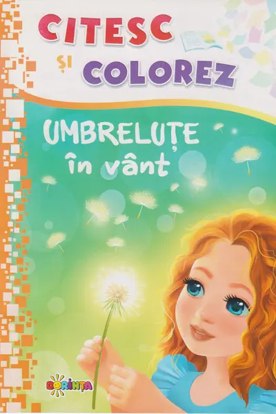 Citesc si colorez - Umbrelute in vant