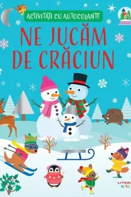 Ne jucam de Craciun. Activitati cu autocolante