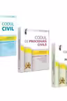 Pachet Codul civil. Codul penal si codul de procedura penala. Codul de procedura civila, ianuarie 2026. Editii tiparite pe hartie alba