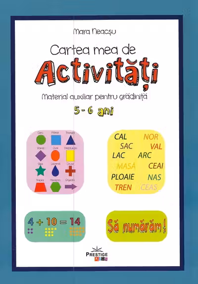 Cartea mea de activități 5-6 ani