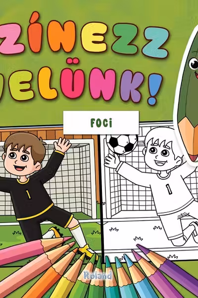 Színezz velünk! Foci
