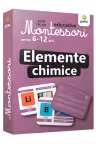 Carti de joc Montessori. Elemente chimice 6-12 ani