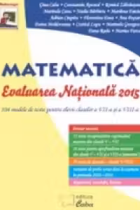Matematica - Evaluare Nationala 2015