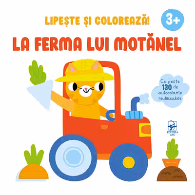 Lipeste si coloreaza! La ferma lui Motanel 3+