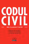 Codul civil Ed.9 Act.15 mai 2023