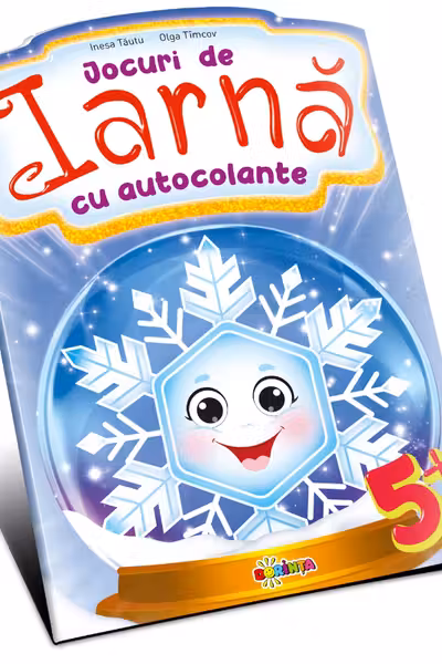 Jocuri de Iarna. Cu autocolante 5+