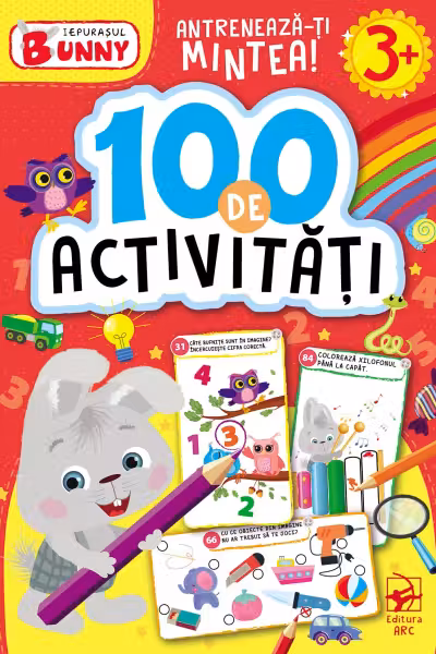 Iepurasul Banny 100 de activitati 3+