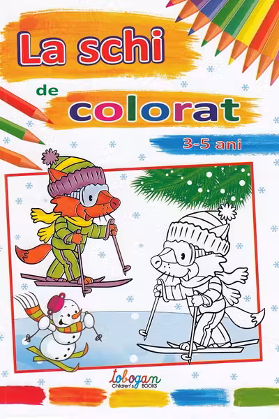 La schi de colorat