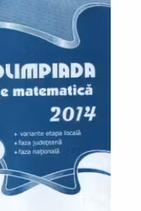 Olimpiada de Matematica 2014. Clasa a VI-a