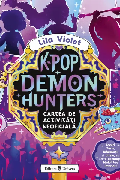 Cartea de activitati KPop Demon Hunters