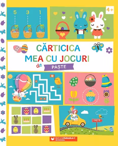 Carticica mea cu jocuri de Paste