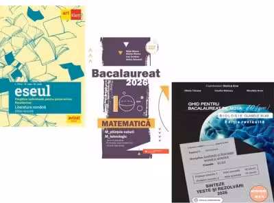 Pachet Bacalaureat 2026. Eseul. Pregatire individuala pentru proba scrisa, Matematica M-stiintele-naturii si M-tehnologic si Biologie clasele 11-12 - Liliana Paicu, Mihai Monea, Stelica Ene