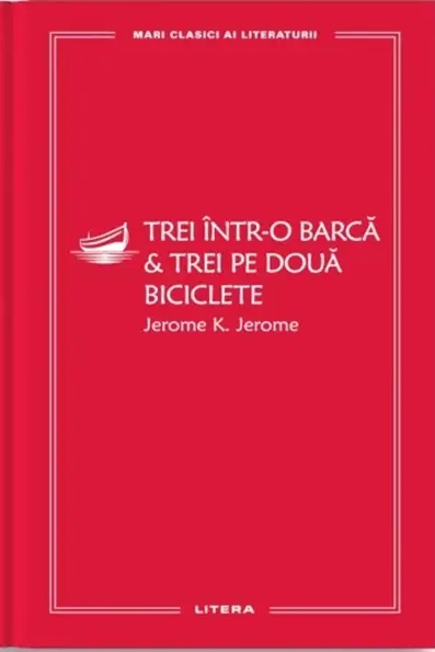 Trei intr-o barca. Trei pe doua biciclete