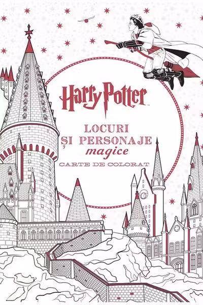 Harry Potter. Locuri si personaje magice. Carte de colorat