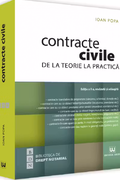 Contracte civile. De la teorie la practica