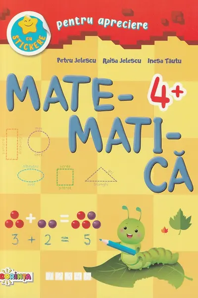 Matematica 4+ cu stickere pentru apreciere