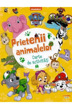 PAW Patrol. Prietenii animalelor. Carte de activitati