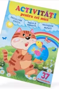 Activitati pentru cei mici - Pisicuta. Dezvoltam atentia, logica si memoria, abilitati motorii