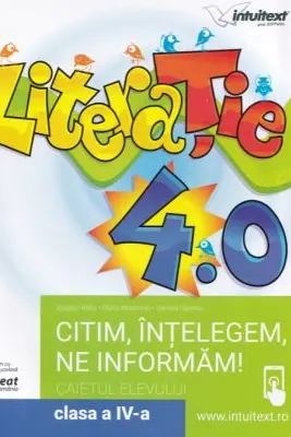 Literatie. Caietul elevului pentru clasa a 4-a