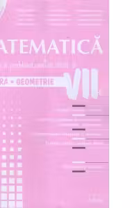 Matematica. Culegere pentru clasa a VII-a