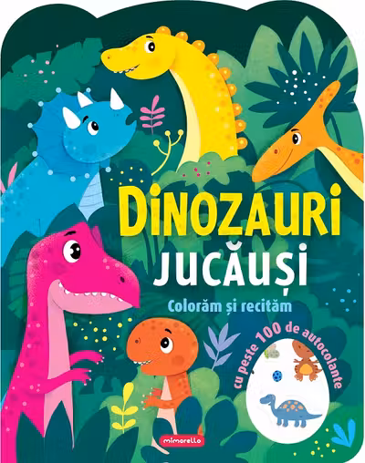 Dinozauri jucausi - Coloram si recitam