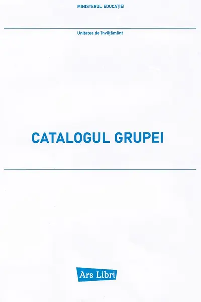 Catalogul grupei