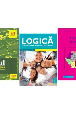 Pachet Bacalaureat Limba si literatura romana Eseul, Logica si Istoria romanilor - Liliana Paicu, Gabriel Stefan Ion, Gheorghe Dondorici
