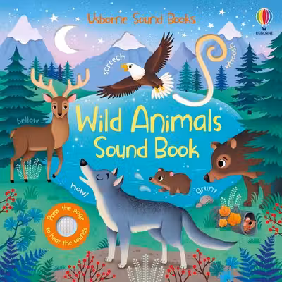 Usborne Sound Books: Wild Animals Sound Book