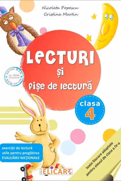 Lecturi şi fişe de lectură pentru clasa a IV-a