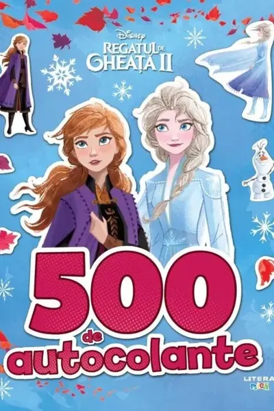DISNEY. REGATUL DE GHEATA II. 500 DE AUTOCOLANTE