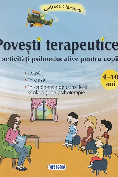 Povești terapeutice și activități psihoeducative pentru copii