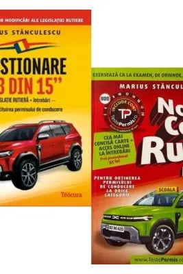 Pachet Noul cod rutier si Chestionare 13 din 15. Restituirea permisului de conducere 2026