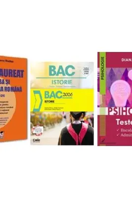 Pachet Bacalaureat Limba si literatura romana, Istorie si Psihologie - Mariana Badea, Marilena Bercea, Diana Ioanes