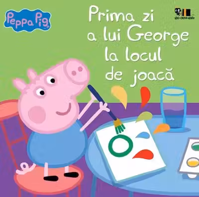 Prima zi a lui George la locul de joaca