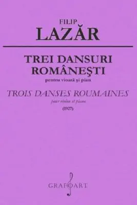 Trei dansuri romanesti pentru vioara si pian