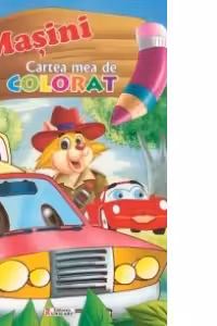 Masini - Cartea mea de colorat (format A4)