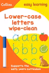 Collins Easy Learning: Lower Case Letters Wipe-Clean Activity Book (Ages 3-5)