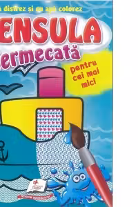 Pensula fermecata-pentru cei mai mici(corabie)