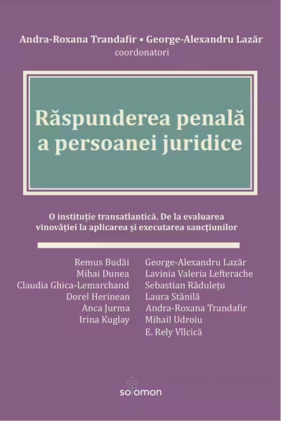 Răspunderea penală a persoanei juridice