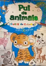 Pui de animale - Carte de colorat
