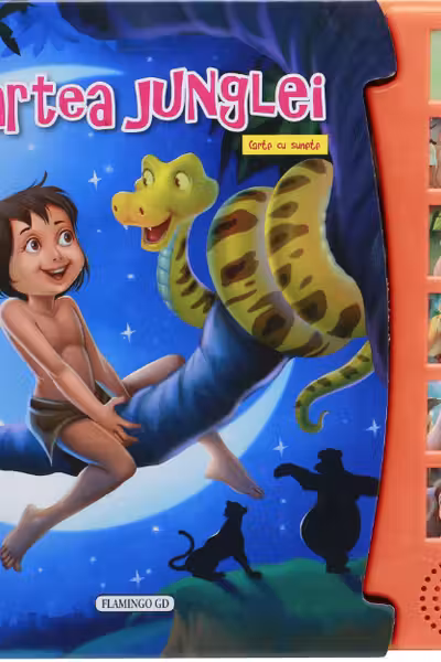 Cartea Junglei Carte cu sunete