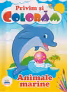 Privim si coloram. Animale marine