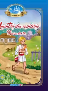 Amintiri din copilarie - Pupaza din tei. Carte de colorat cu povesti (format B5)