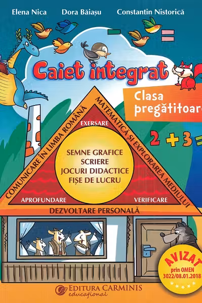 Caiet integrat - Clasa pregătitoare