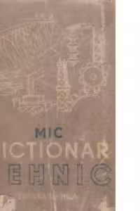 Mic dictionar tehnic