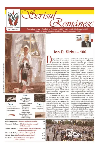 Revista Scrisul Românesc Nr.6 din 2019