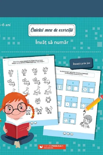 Caietul meu de exercitii. Invat sa numar