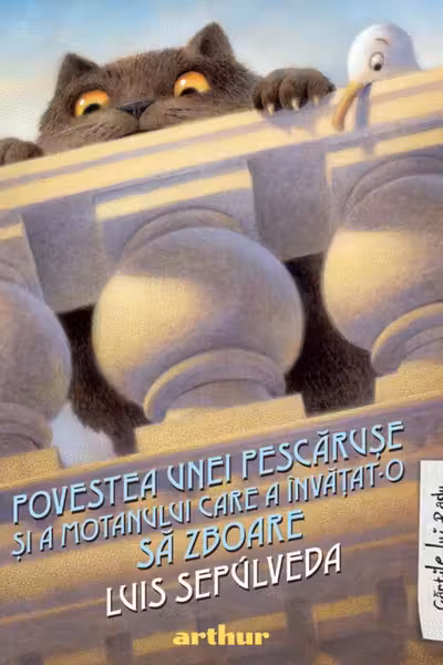 Povestea unei pescaruse si a motanului care a invatat-o sa zboare