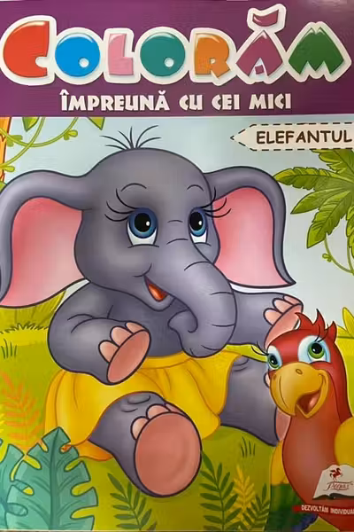 Coloram Impreuna cu cei mici Elefant